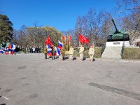 Митинг, посвященный 77-летию Великой Победы